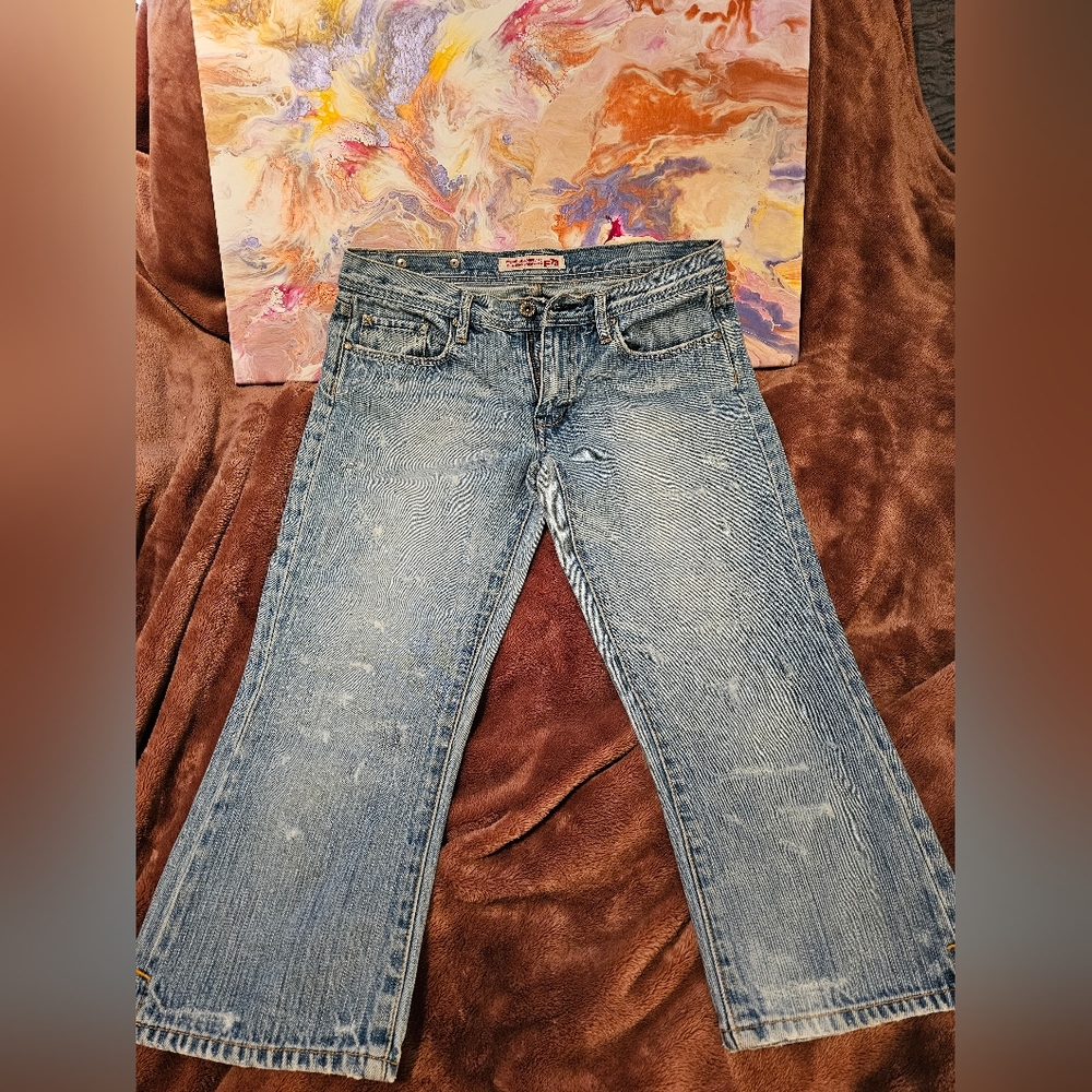 Women's Blue Jean Capri's